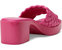 Goldy Braided Sandal In Fuschia