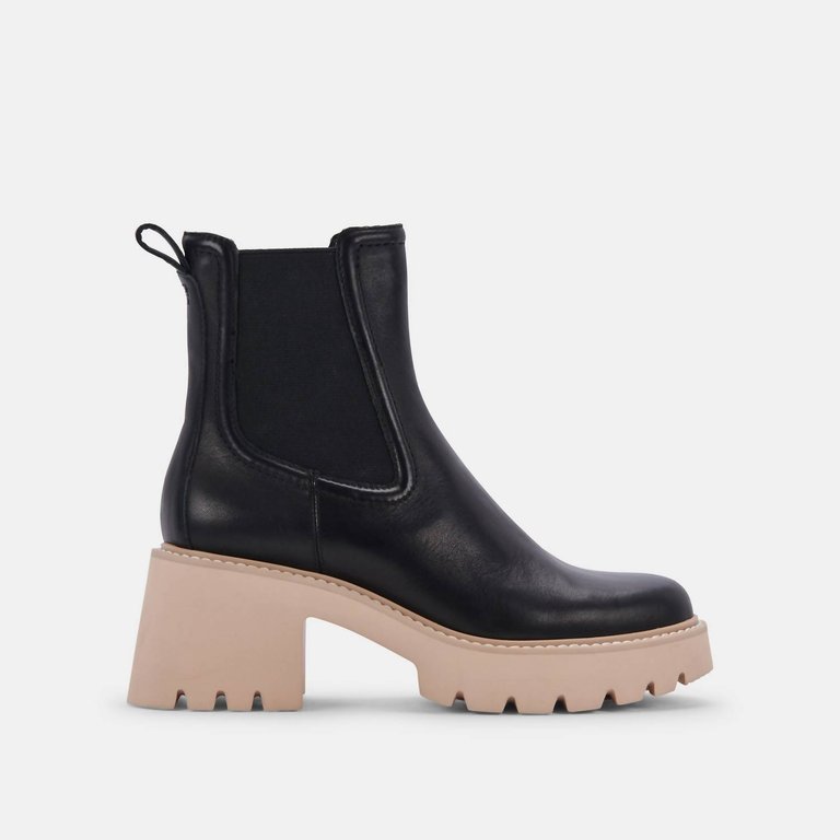 Hawk H2O Booties - Black Leather