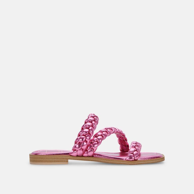 Iman Sandals In Magenta