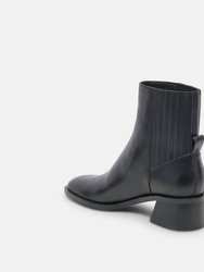 Linny H20 Leather Bootie In Black