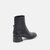 Linny H20 Leather Bootie In Black
