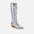 Shiren Boots In Metallic Suede - Metallic Suede