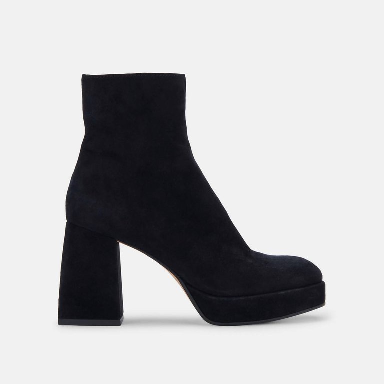 Ulyses Boots - Black Suede