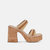 Whim Heels - Honey Raffia