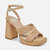 Women Aries Heel Sandal In Light Natural Raffia - Light Natural Raffia