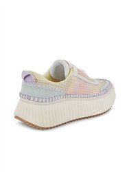 Women's Dolen Sneakers In Pastel Stripe