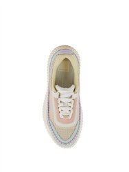 Women's Dolen Sneakers In Pastel Stripe