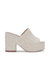 Women's Elora Heels In Off White - Off White