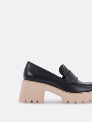 Women's Halona Loafers - Black Leather
