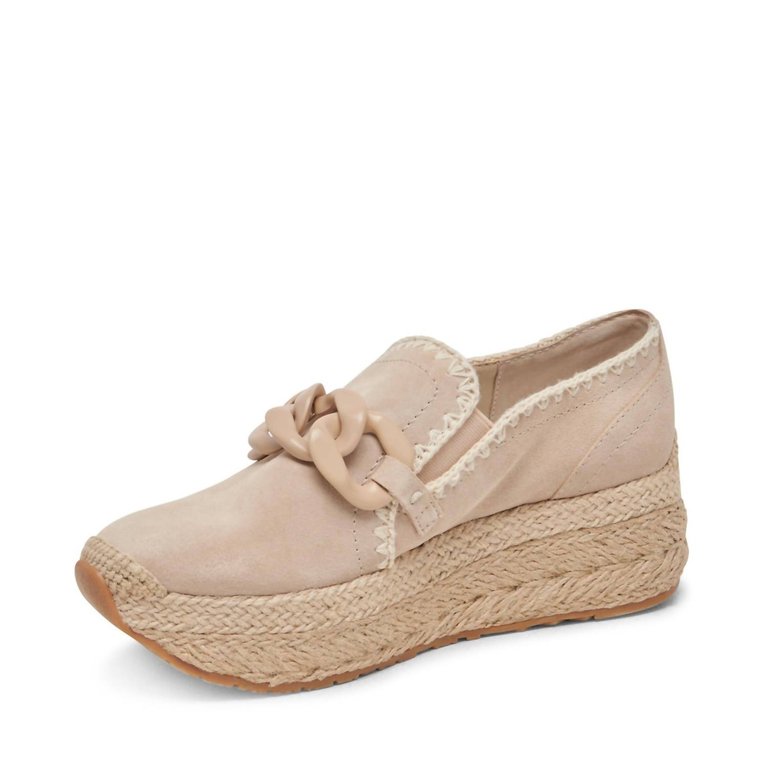 Women's Jhenee Espadrille In Dune Suede - Dune Suede