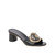 Women's Laika Leather Heel In Black