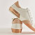 Women's Zina Sneaker - White Tan