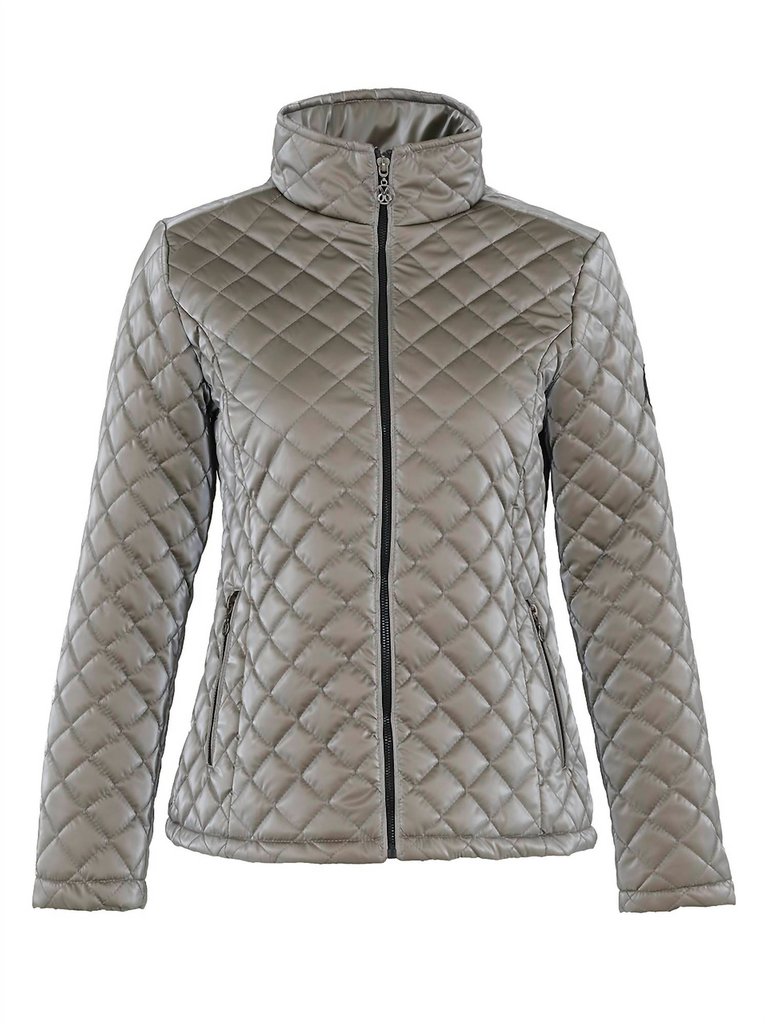 Woven Coat - Taupe