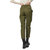 Layla Satin Cargo Trouser In Timo