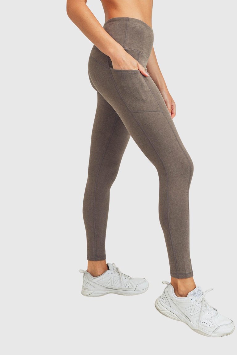 Emory Ribbed High-Rise Leggings