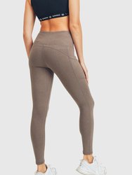 Emory Ribbed High-Rise Leggings