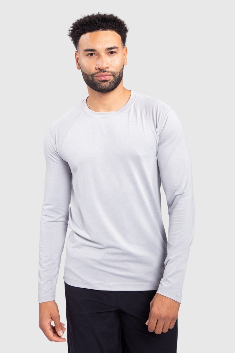 Essential Long-Sleeve Training Tee - Grey