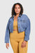 Helena Denim Jacket Curvy - M Blue