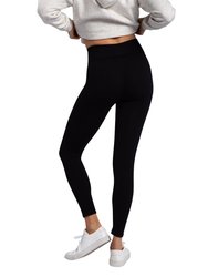 Hybrid High-Rise Leggings - Black