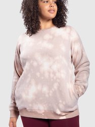 Inside Out Tie-Dye Sweatshirt Curvy