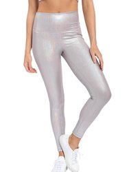 Iridescent High-Rise Leggings