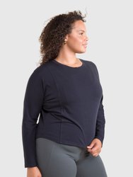 Nyla Pima Long-Sleeve Curvy