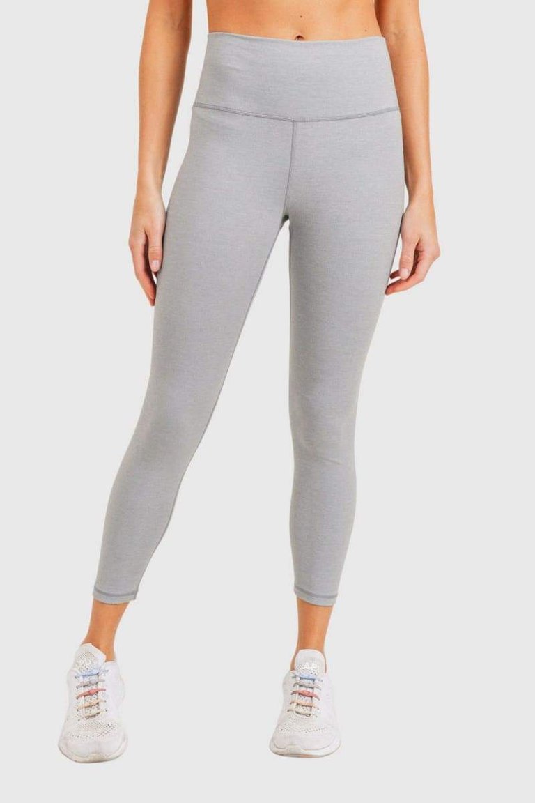 Ruby High-Rise Leggings - Laguna Grey