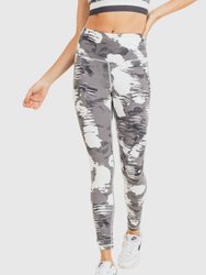 White Cloud High-Rise Leggings - White Cloud Print