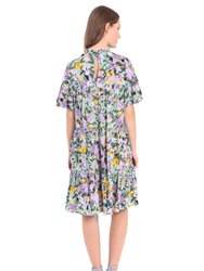 Donna Morgan Lively Ruffle Sleeve