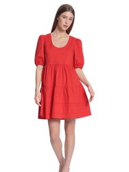 Irena Dress - Tomato