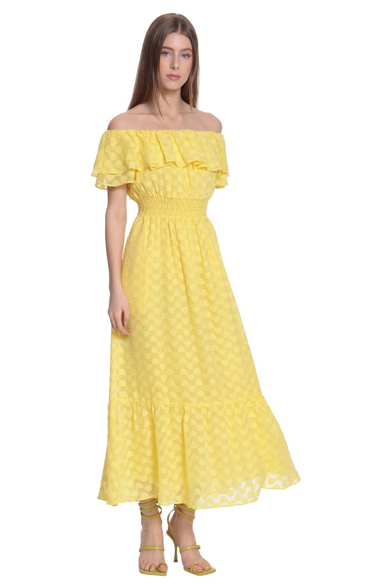 Jessa Dress - Lemon Zest - Lemon Zest