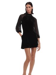 Laken Romper - Black