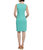 Stretch Sleeveless Cut-Out Sheath Dress