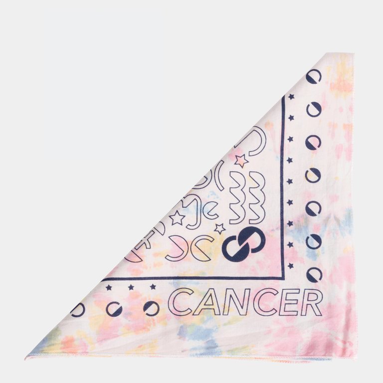 Cancer Tie Dye Bandana