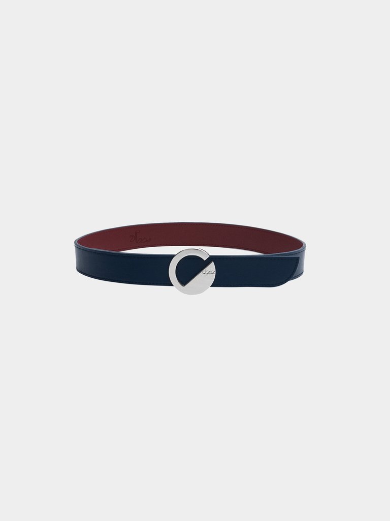 Virgo/Scorpio Duo Belt - Burgundy/Navy