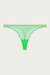 Dolly Thong In Acid Green/lilac/pastel Pink