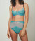 Ebba Non-Pad Underwired Bra In Seafoam/sky Blue/rosewood - Seafoam/Sky Blue/Rosewood