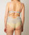 Emelie Lace High Waist Knicker In Lime/Sky Blue/Baby Pink