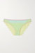 Emelie Lace Knicker In Lime/Sky Blue/Baby Pink - Lime/Sky Blue/Baby Pink