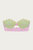 Emelie Lace Strapless Bra In Lime/Sky Blue/Baby Pink - Lime/Sky Blue/Baby Pink