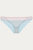 Iris Low Rise Knicker In Pastel Sage/Peach/Dusky Lilac