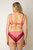 Kiran Low Rise Knicker In Wine/Rose Pink/Rust