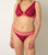 Kiran Low Rise Knicker In Wine/Rose Pink/Rust - Wine/Rose Pink/Rust