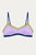 Lily Soft Bra In Orchid/Moss Green/Deep Navy - Orchid/Moss Green/Deep Navy