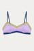 Lily Soft Bra In Orchid/Moss Green/Deep Navy - Orchid/Moss Green/Deep Navy