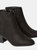 Dorothy Perkins Womens/Ladies Andrea Block Heel Ankle Boots (Natural Black) (5) - Natural Black