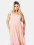 Dorothy Perkins Womens/Ladies Broderie Tie Shoulder Midi Dress (Pink)