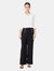 Dorothy Perkins Womens/Ladies Button Front Straight Leg Pants (Black)