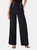 Dorothy Perkins Womens/Ladies Button Front Tall Straight Pants (Black) - Black