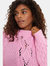 Dorothy Perkins Womens/Ladies Cable Chunky Knit Crew Neck Sweater (Pink)